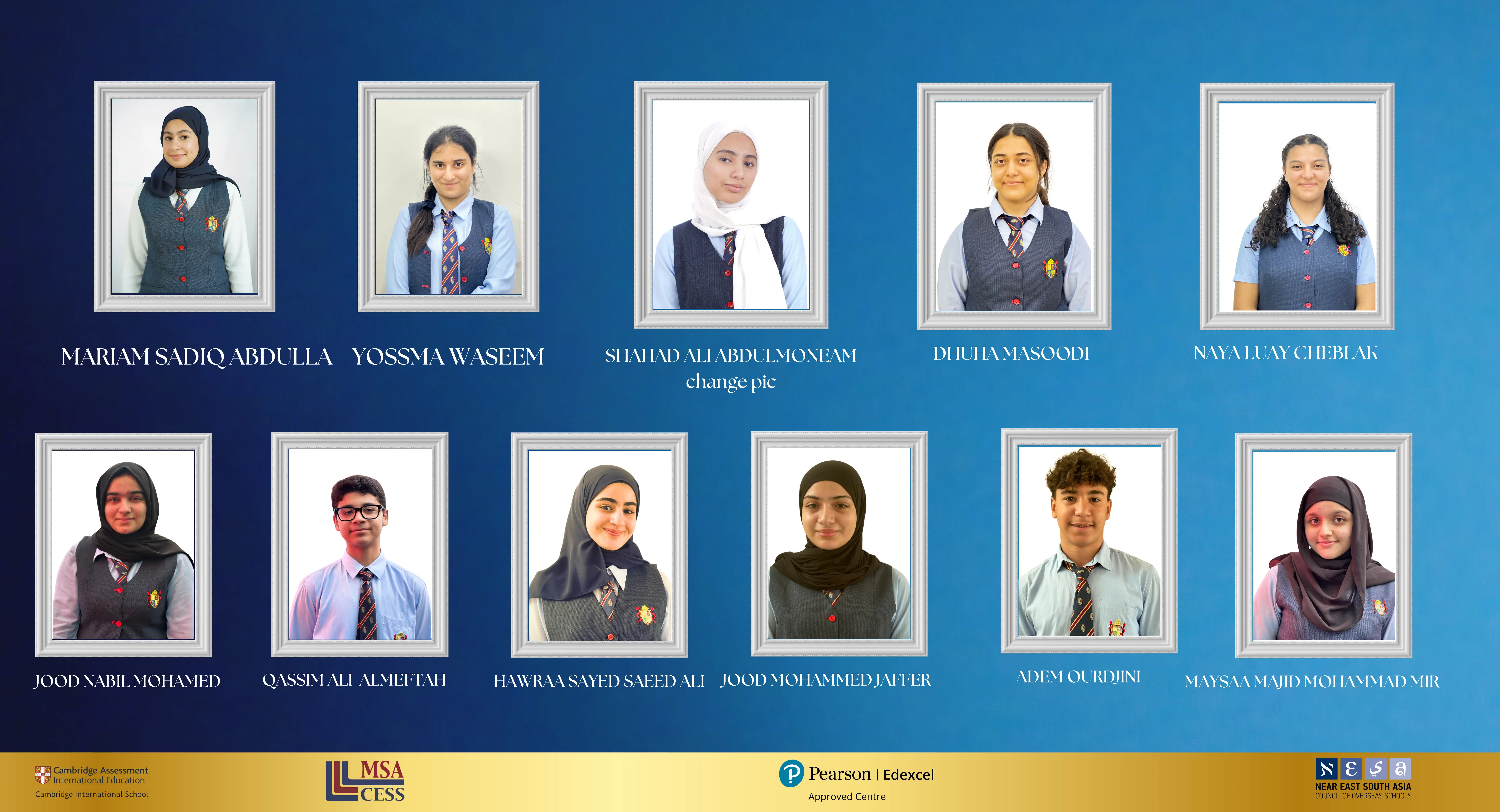  scholarship awardees, AY 2024-2025